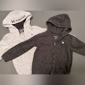 2- BOYS HURLEY JACKETS